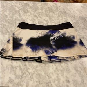 Galactic tennis skirt